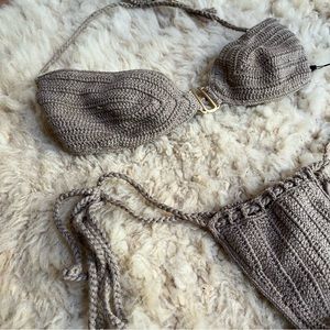 NWT indah crochet bikini